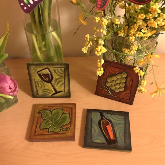 Coasters | Set of 4 Drink Coaster Set - Picture 1 of 9